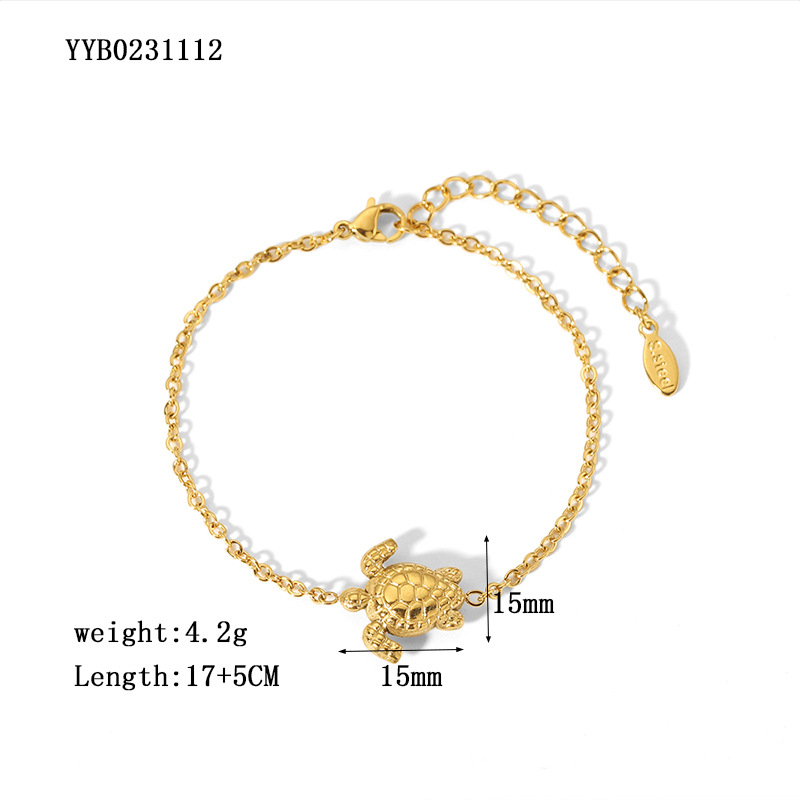 Modern Style Butterfly 304 Stainless Steel 18K Gold Plated Rhinestones Bracelets In Bulk display picture 6