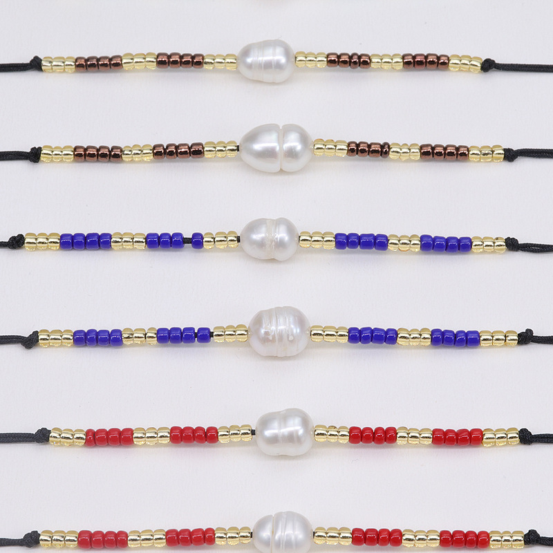 Retro Eye Seed Bead Women's Bracelets display picture 5