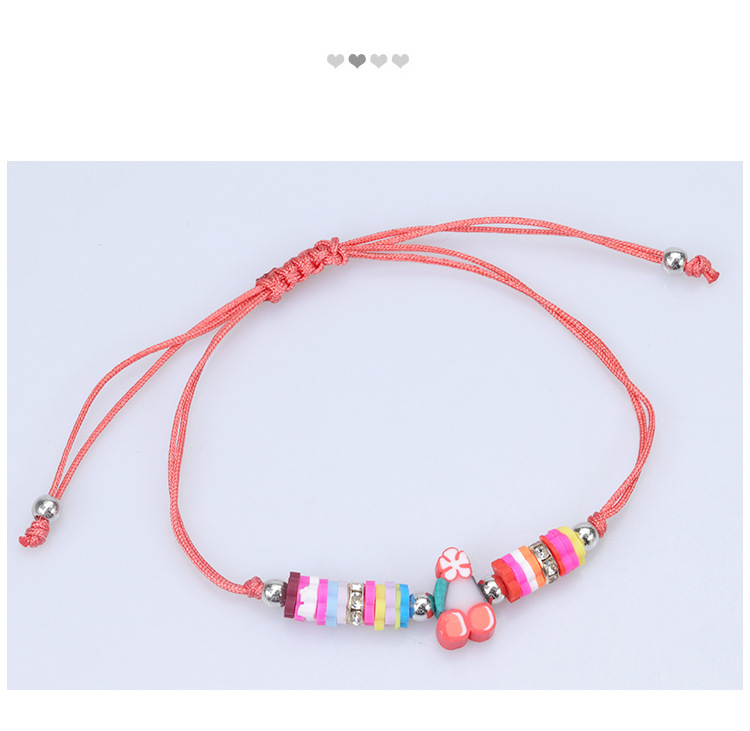 Casual Fruta Arcilla Suave Niños Pulsera display picture 5