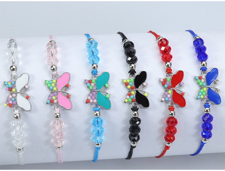 Lady Butterfly Jade Line Women's Bracelets display picture 1
