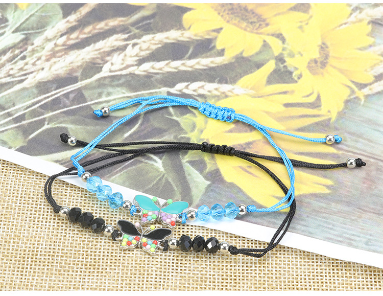 Lady Butterfly Jade Line Women's Bracelets display picture 4