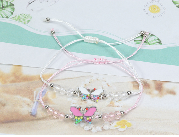 Lady Butterfly Jade Line Women's Bracelets display picture 5