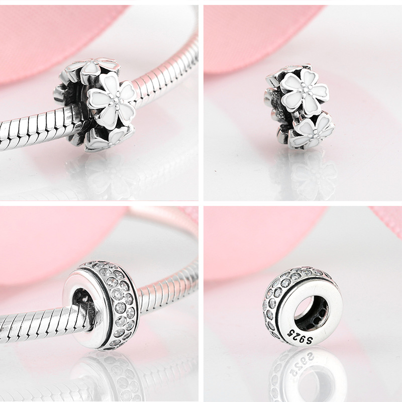Casual Flower Sterling Silver Wholesale Jewelry Accessories display picture 3
