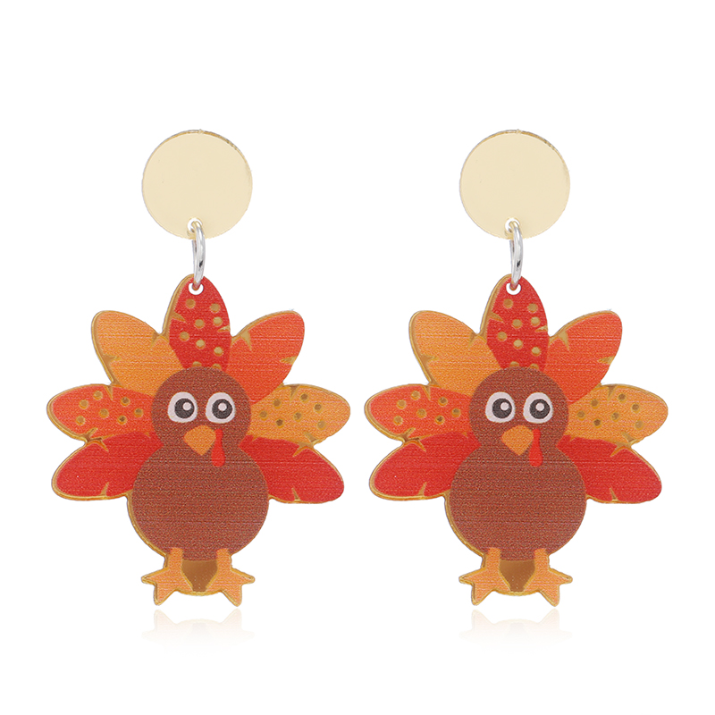 Wholesale Jewelry Cute Cartoon Arylic Drop Earrings display picture 13