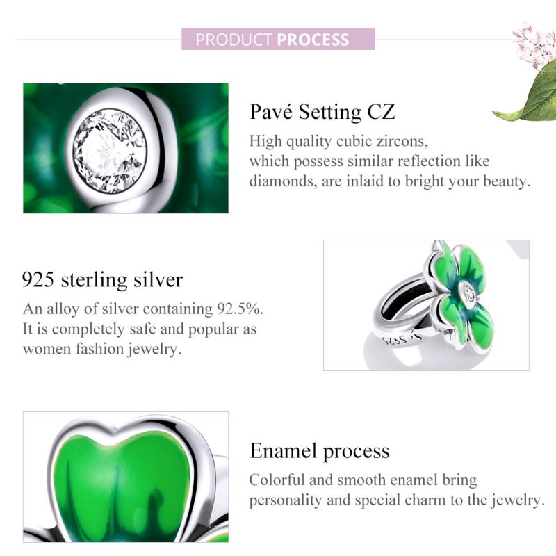 Casual Four Leaf Clover Heart Shape Frog Sterling Silver Inlay Malachite Glass Zircon Jewelry Accessories display picture 8