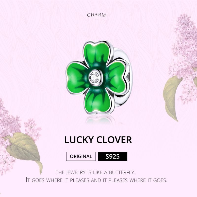 Casual Four Leaf Clover Heart Shape Frog Sterling Silver Inlay Malachite Glass Zircon Jewelry Accessories display picture 11