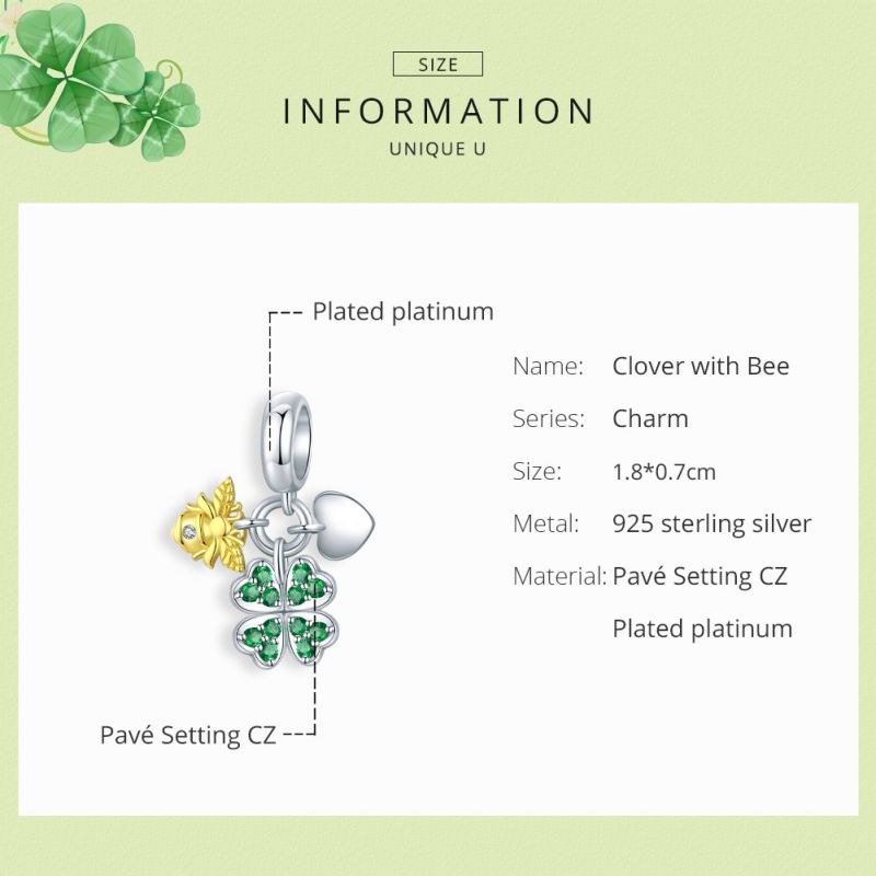 Casual Four Leaf Clover Heart Shape Frog Sterling Silver Inlay Malachite Glass Zircon Jewelry Accessories display picture 59