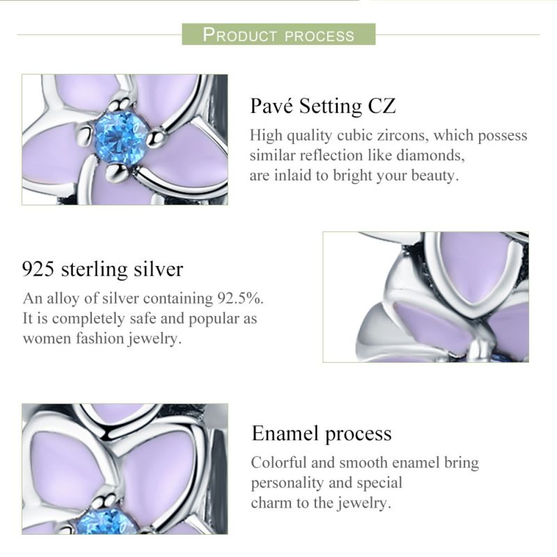 Casual Glam Flower Sterling Silver Inlay Zircon Jewelry Accessories display picture 1