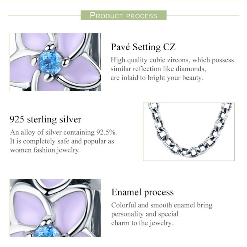 Décontractée Glamour Fleur Argent Sterling Incruster Zircon Bijoux Accessoires display picture 31