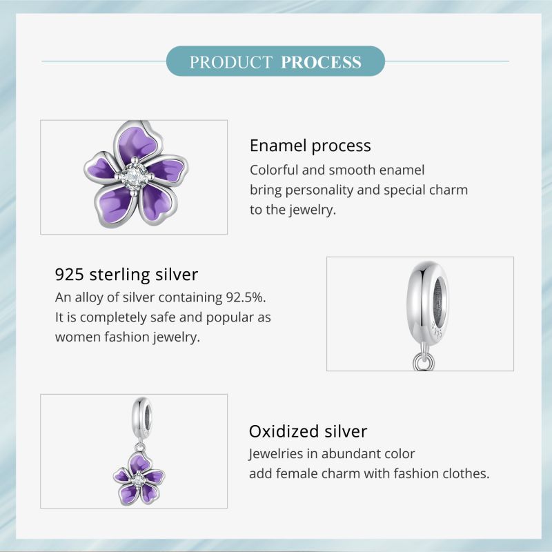 Casual Glam Flower Sterling Silver Inlay Zircon Jewelry Accessories display picture 43
