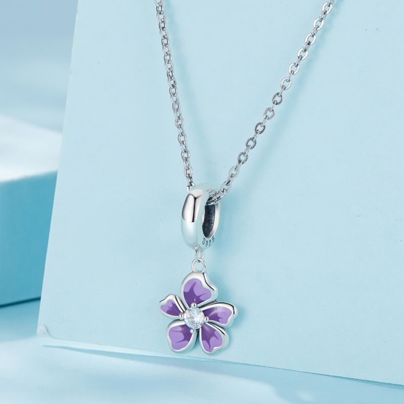 Casual Glam Flower Sterling Silver Inlay Zircon Jewelry Accessories display picture 50