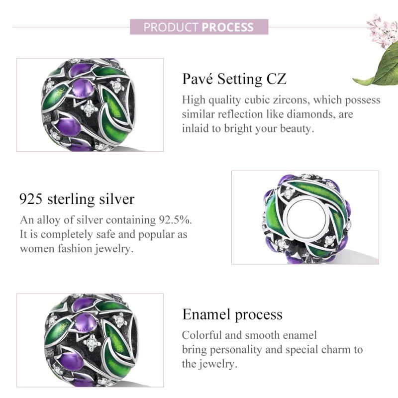 Casual Glam Flower Sterling Silver Inlay Zircon Jewelry Accessories display picture 53
