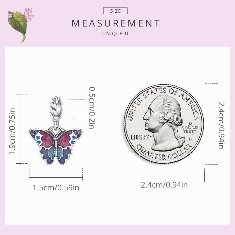 Casual Streetwear Heart Shape Flower Butterfly Sterling Silver Inlay Zircon Jewelry Accessories display picture 25
