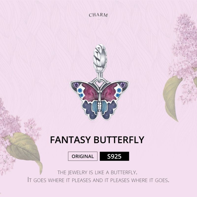 Casual Streetwear Heart Shape Flower Butterfly Sterling Silver Inlay Zircon Jewelry Accessories display picture 29