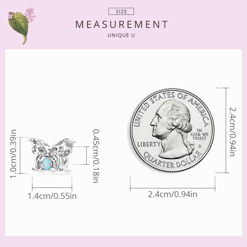 Casual Streetwear Heart Shape Flower Butterfly Sterling Silver Inlay Zircon Jewelry Accessories display picture 63