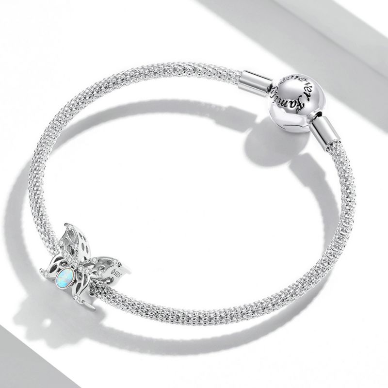 Casual Streetwear Heart Shape Flower Butterfly Sterling Silver Inlay Zircon Jewelry Accessories display picture 66