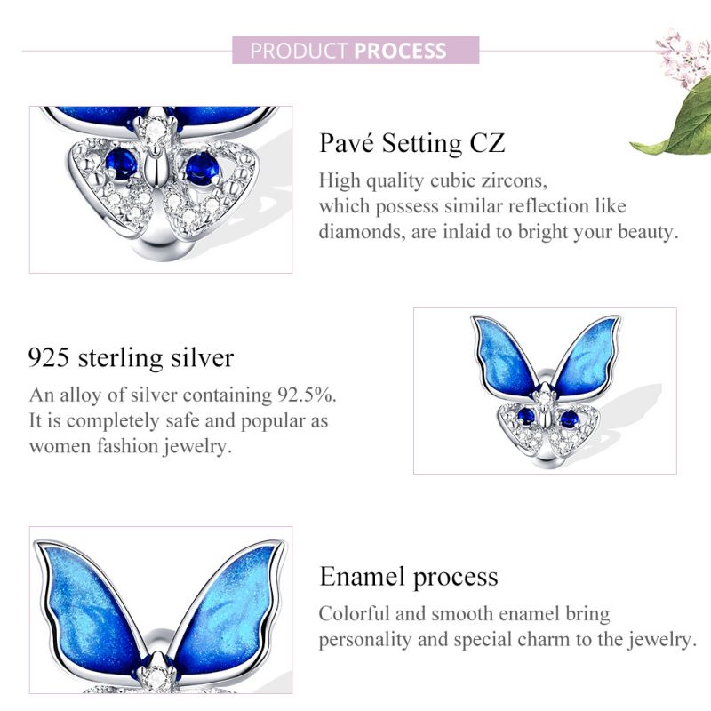 Casual Streetwear Heart Shape Flower Butterfly Sterling Silver Inlay Zircon Jewelry Accessories display picture 79