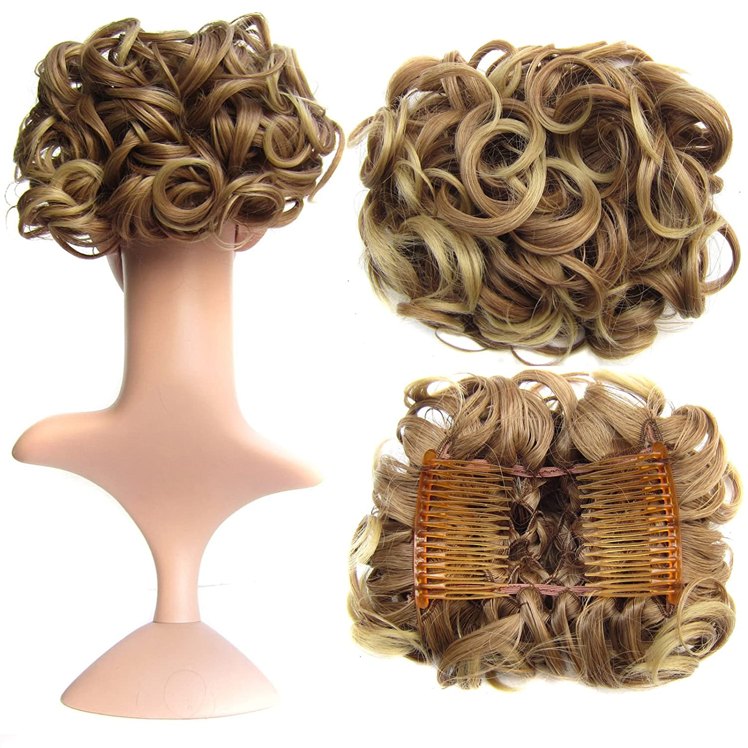 Women's Cute Sweet Casual Weekend Chemical Fiber High Temperature Wire Short Curly Hair Wigs display picture 3