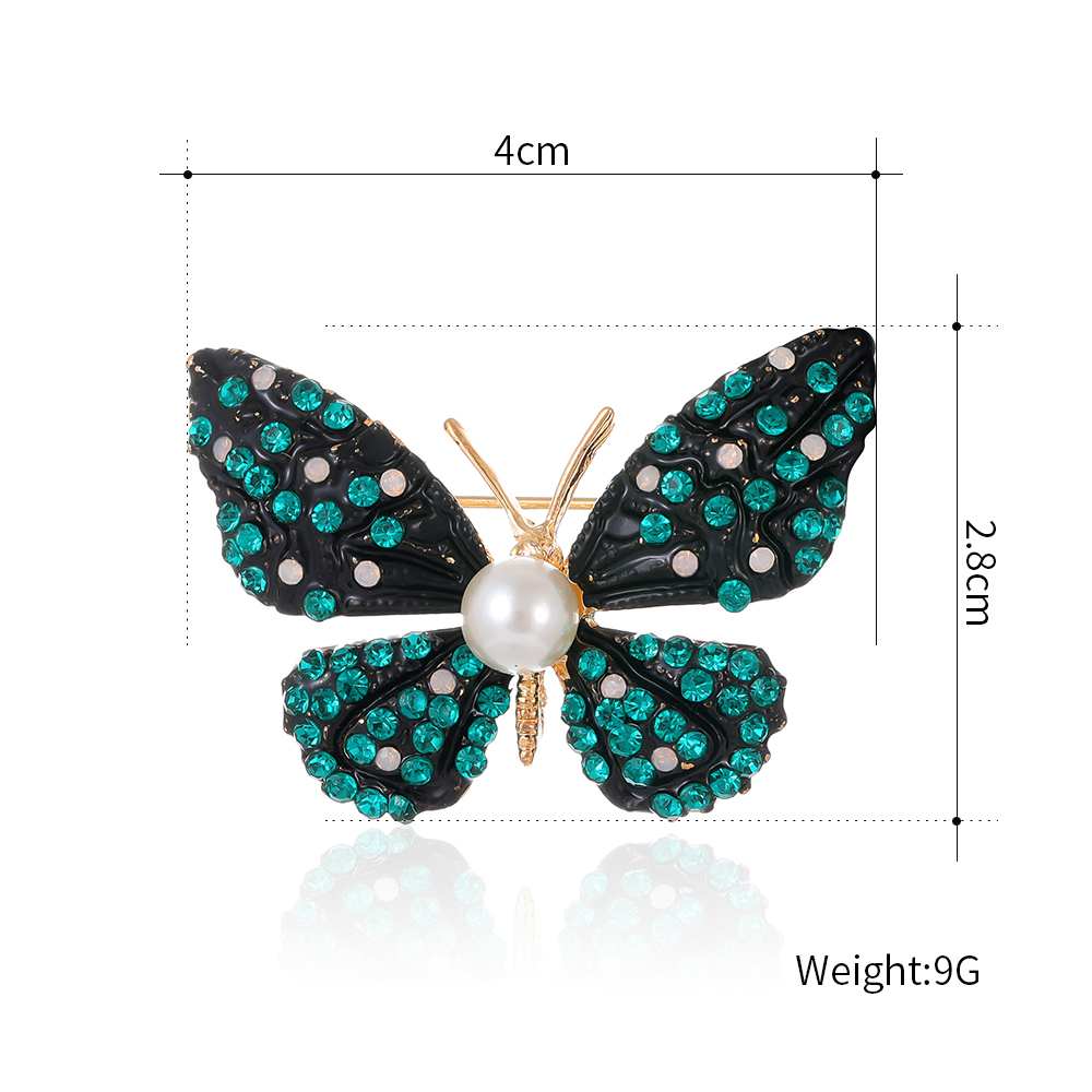 Rétro Animal Alliage Incruster Strass Femmes Corsage Broches display picture 8