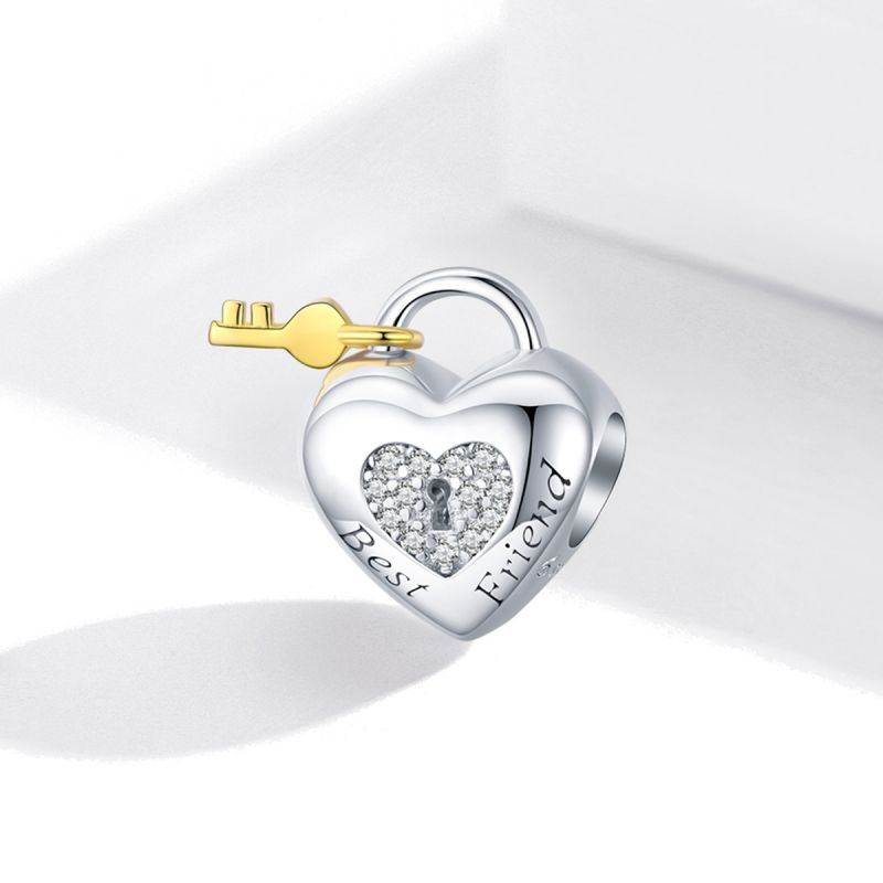 Casual Shiny Heart Shape Sterling Silver Inlay Zircon Jewelry Accessories display picture 34