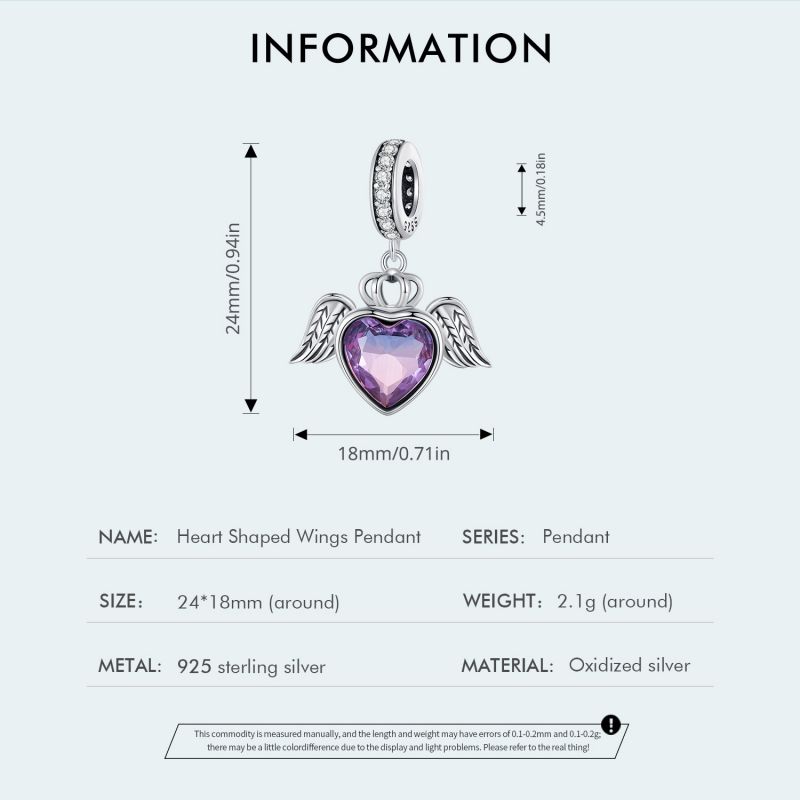 Casual Shiny Heart Shape Sterling Silver Inlay Zircon Jewelry Accessories display picture 53