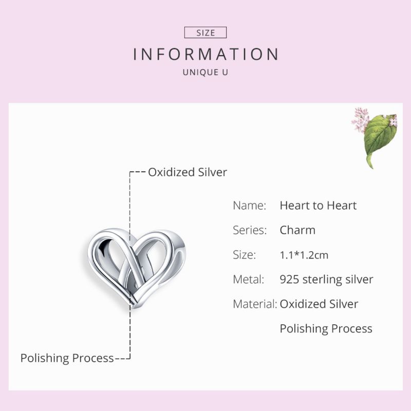 Casual Heart Shape Sterling Silver Inlay Zircon Jewelry Accessories display picture 36
