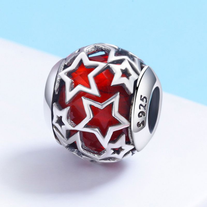 Casual Shiny Star Moon Sterling Silver Inlay Zircon Jewelry Accessories display picture 33