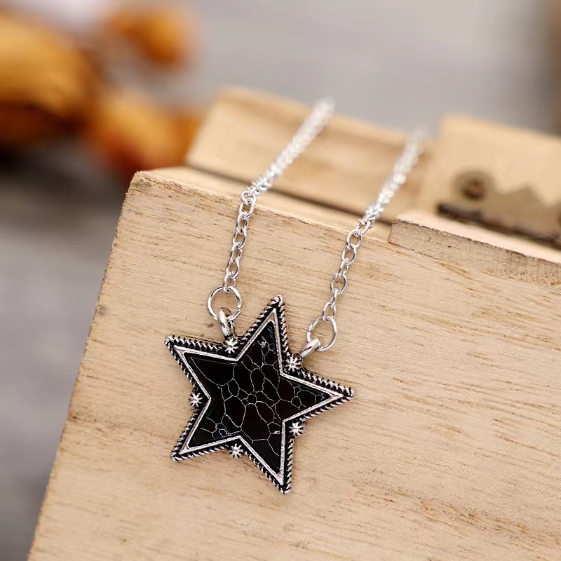 Style Vintage Style Simple Style Classique Pentacle Alliage Unisexe Pendentif display picture 3