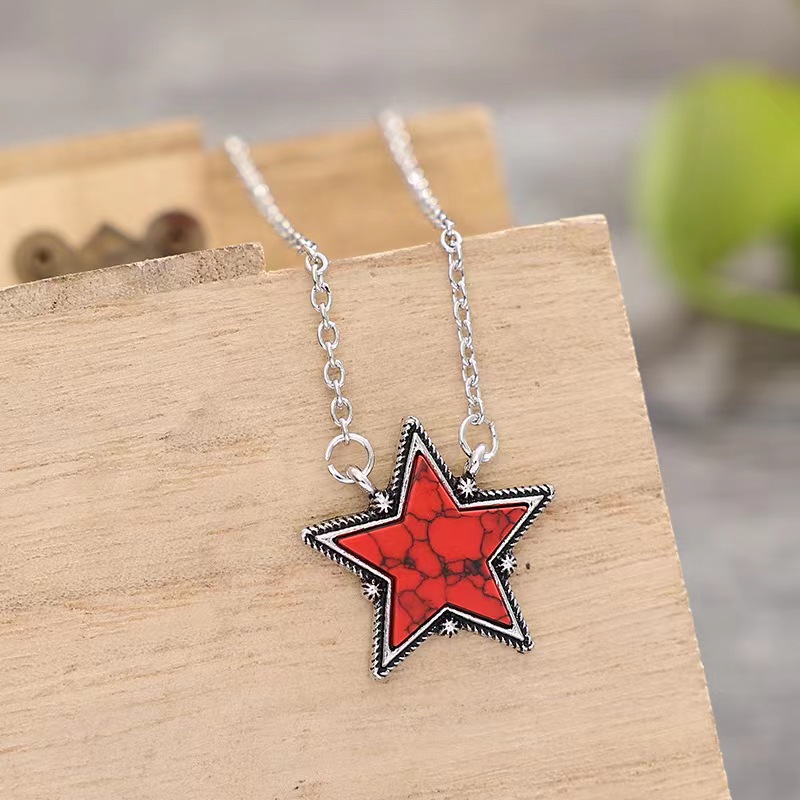 Style Vintage Style Simple Style Classique Pentacle Alliage Unisexe Pendentif display picture 5