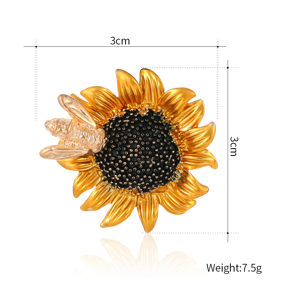Retro Flower Alloy Inlay Rhinestones Women's Brooches display picture 9