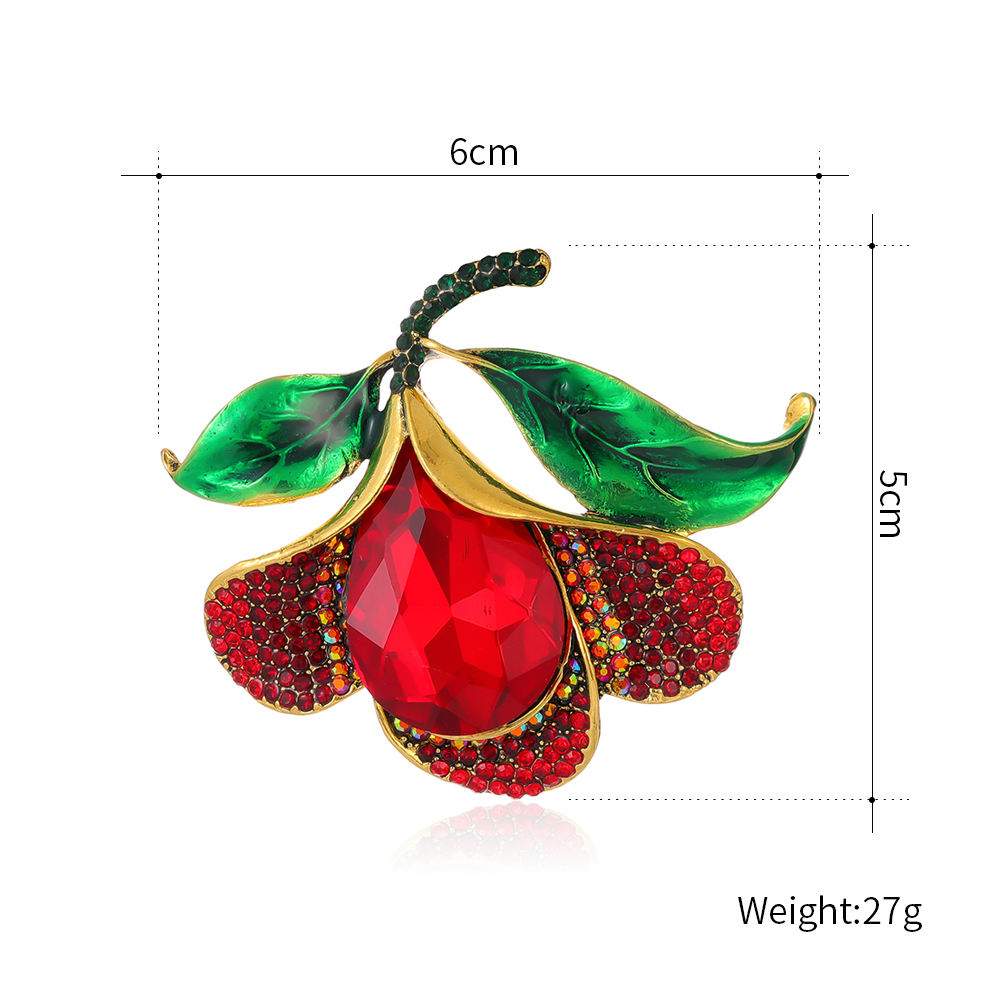 Retro Flower Alloy Inlay Rhinestones Women's Brooches display picture 11
