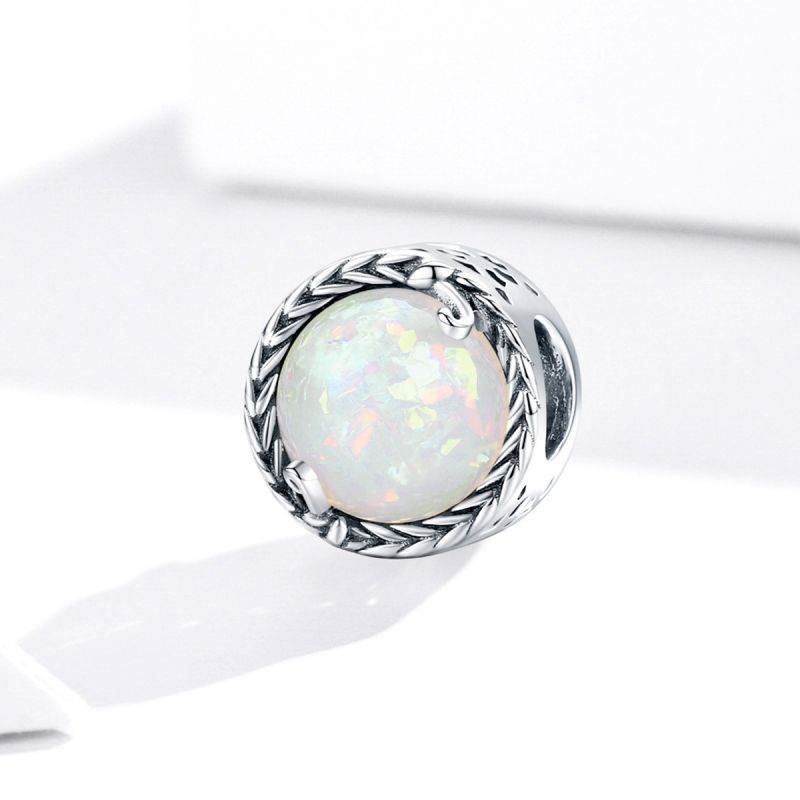 Simple Style Guitar Round Sterling Silver Inlay Zircon Jewelry Accessories display picture 5