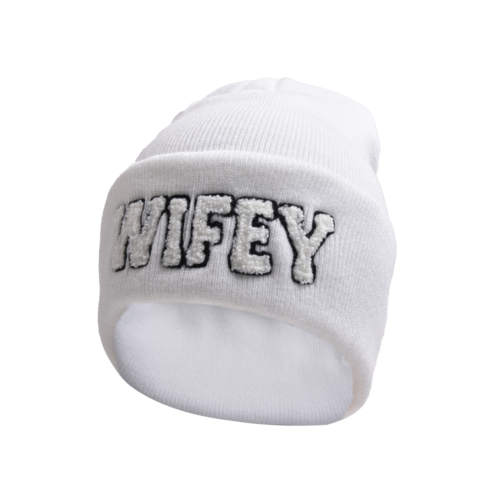 Women's Embroidery Sports Letter Embroidery Eaveless Wool Cap display picture 7