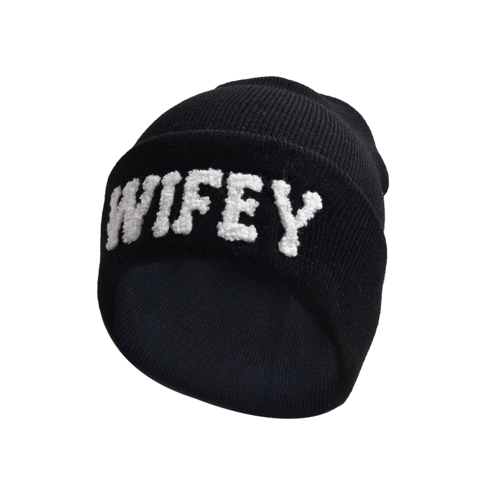 Women's Embroidery Sports Letter Embroidery Eaveless Wool Cap display picture 4