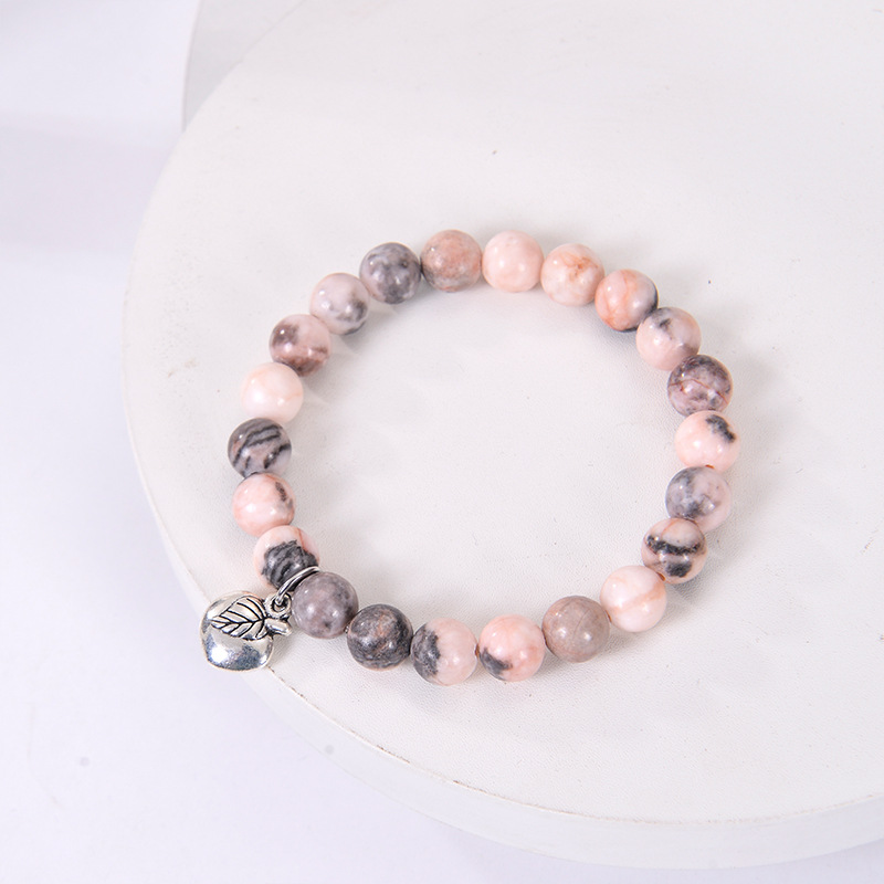 Simple Style Classic Style Round Agate Beaded Handmade Unisex Bracelets display picture 10