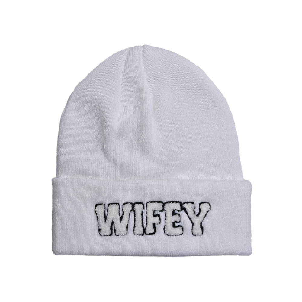 Women's Embroidery Sports Letter Embroidery Eaveless Wool Cap display picture 5
