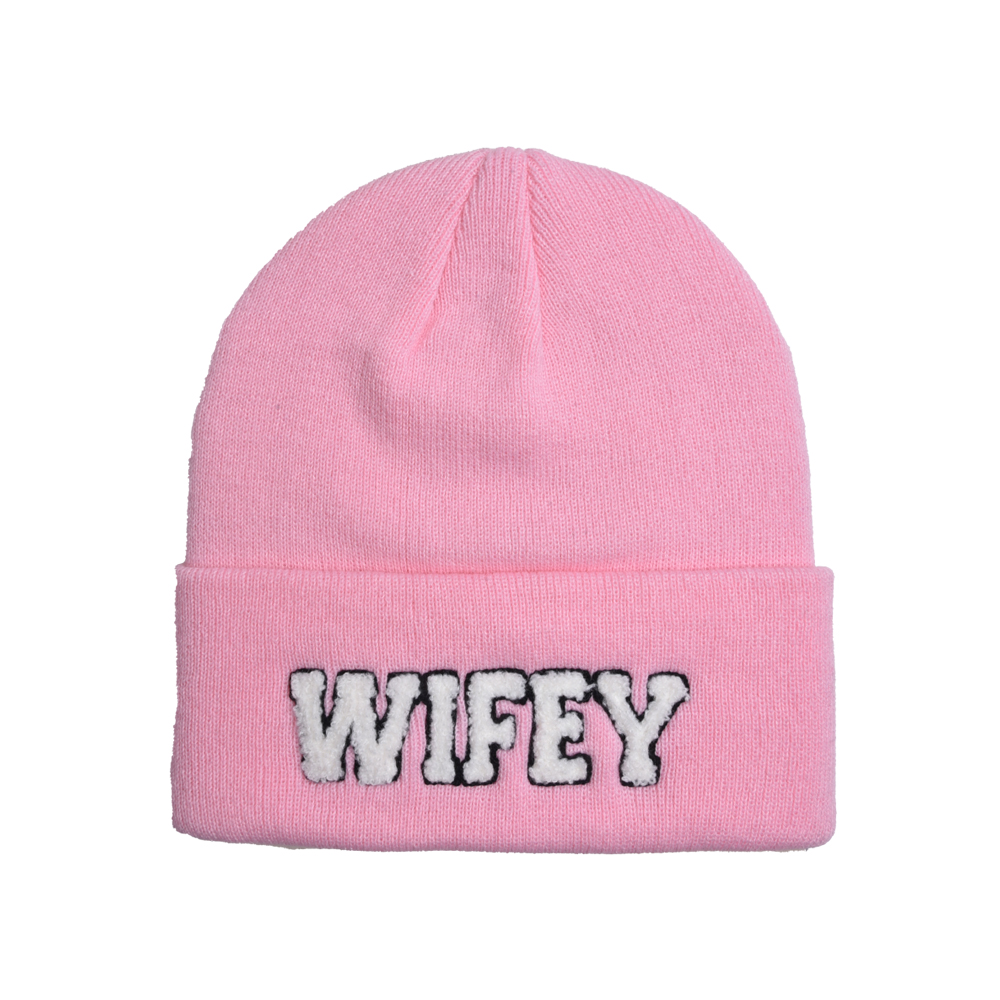 Women's Embroidery Sports Letter Embroidery Eaveless Wool Cap display picture 11