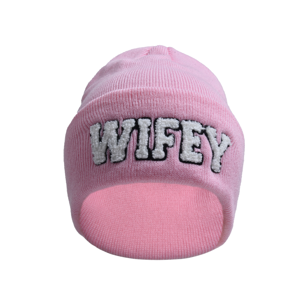 Women's Embroidery Sports Letter Embroidery Eaveless Wool Cap display picture 12