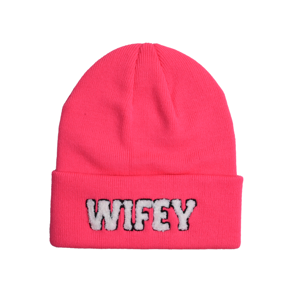 Women's Embroidery Sports Letter Embroidery Eaveless Wool Cap display picture 14