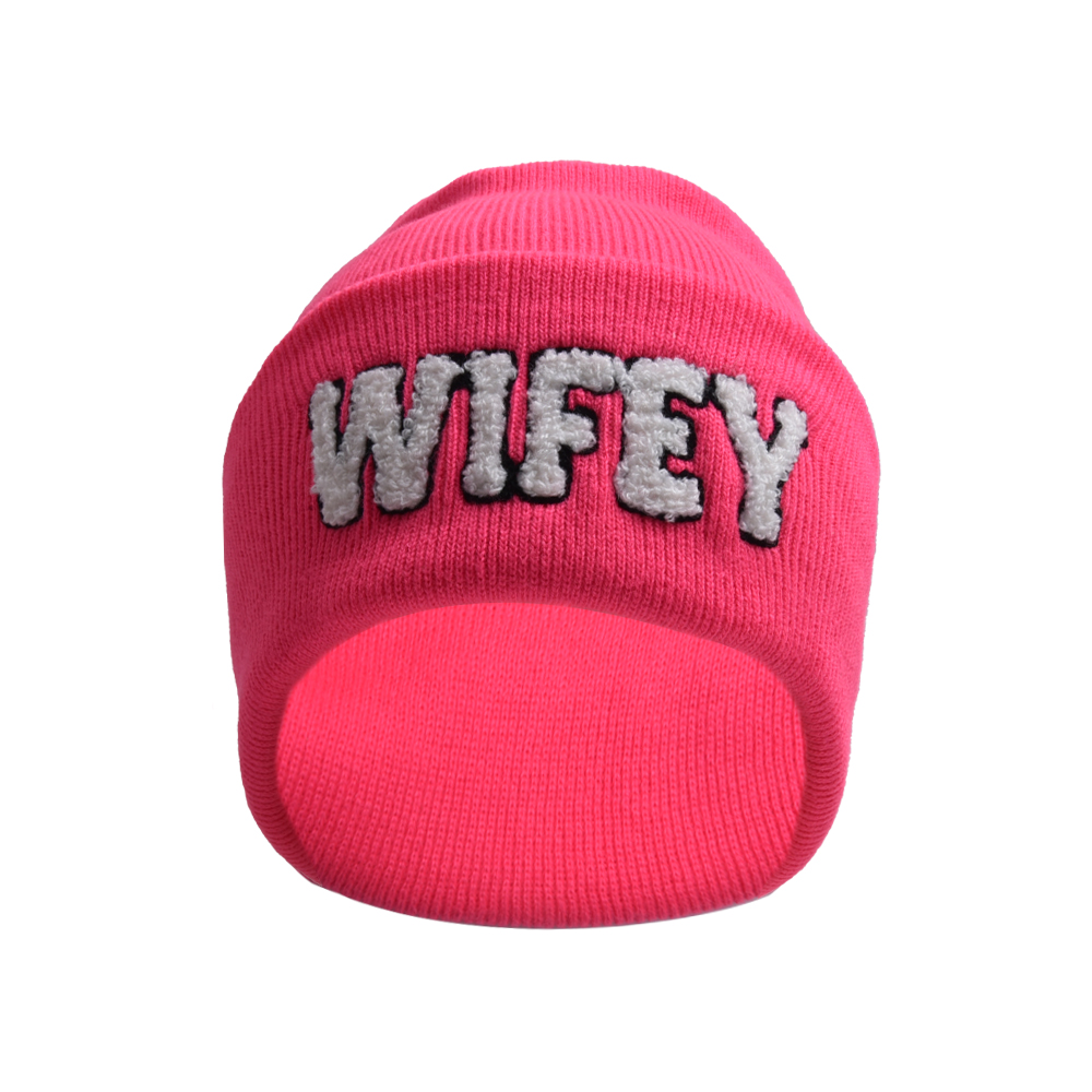 Women's Embroidery Sports Letter Embroidery Eaveless Wool Cap display picture 15