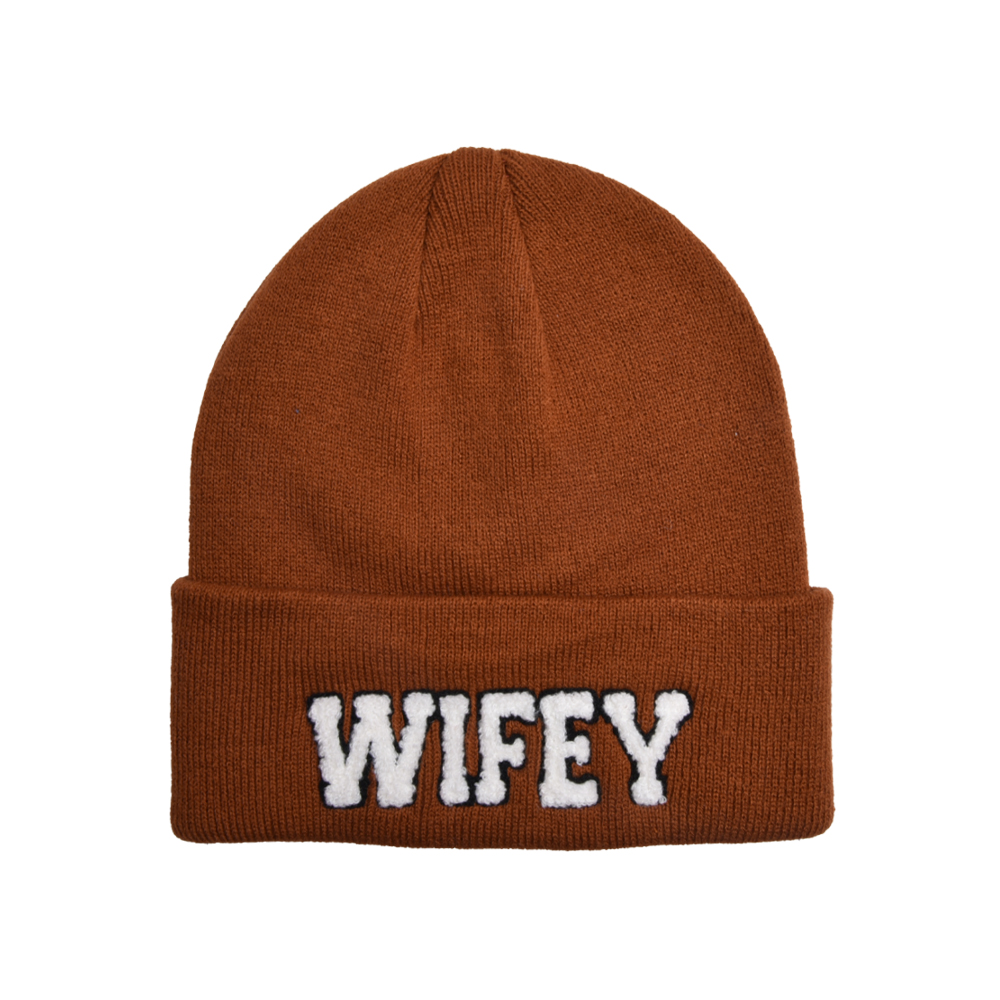 Women's Embroidery Sports Letter Embroidery Eaveless Wool Cap display picture 23