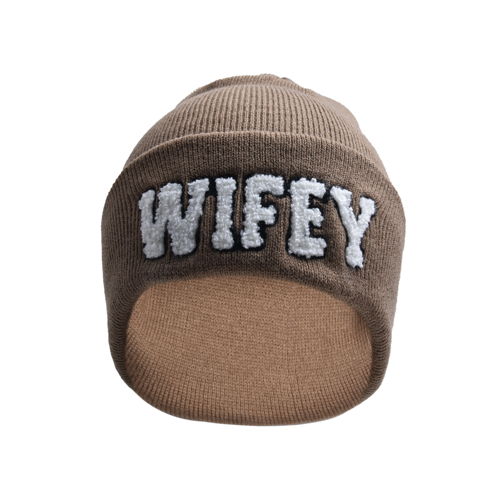 Women's Embroidery Sports Letter Embroidery Eaveless Wool Cap display picture 27