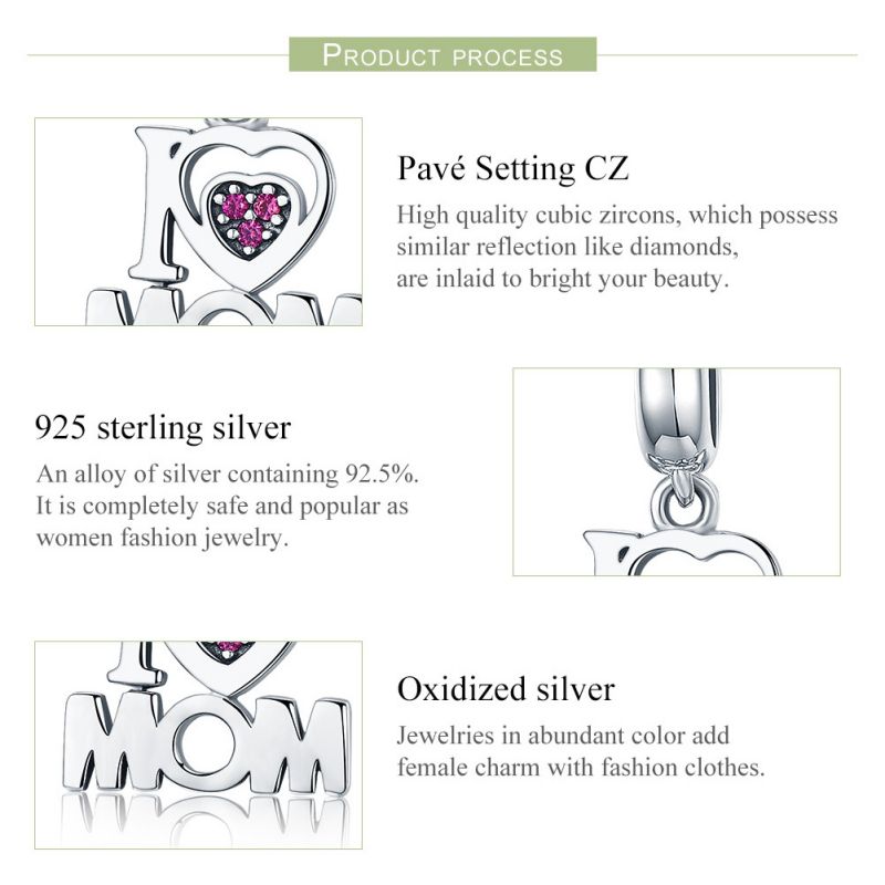 Casual Shiny Heart Shape Sterling Silver Inlay Zircon Jewelry Accessories display picture 9