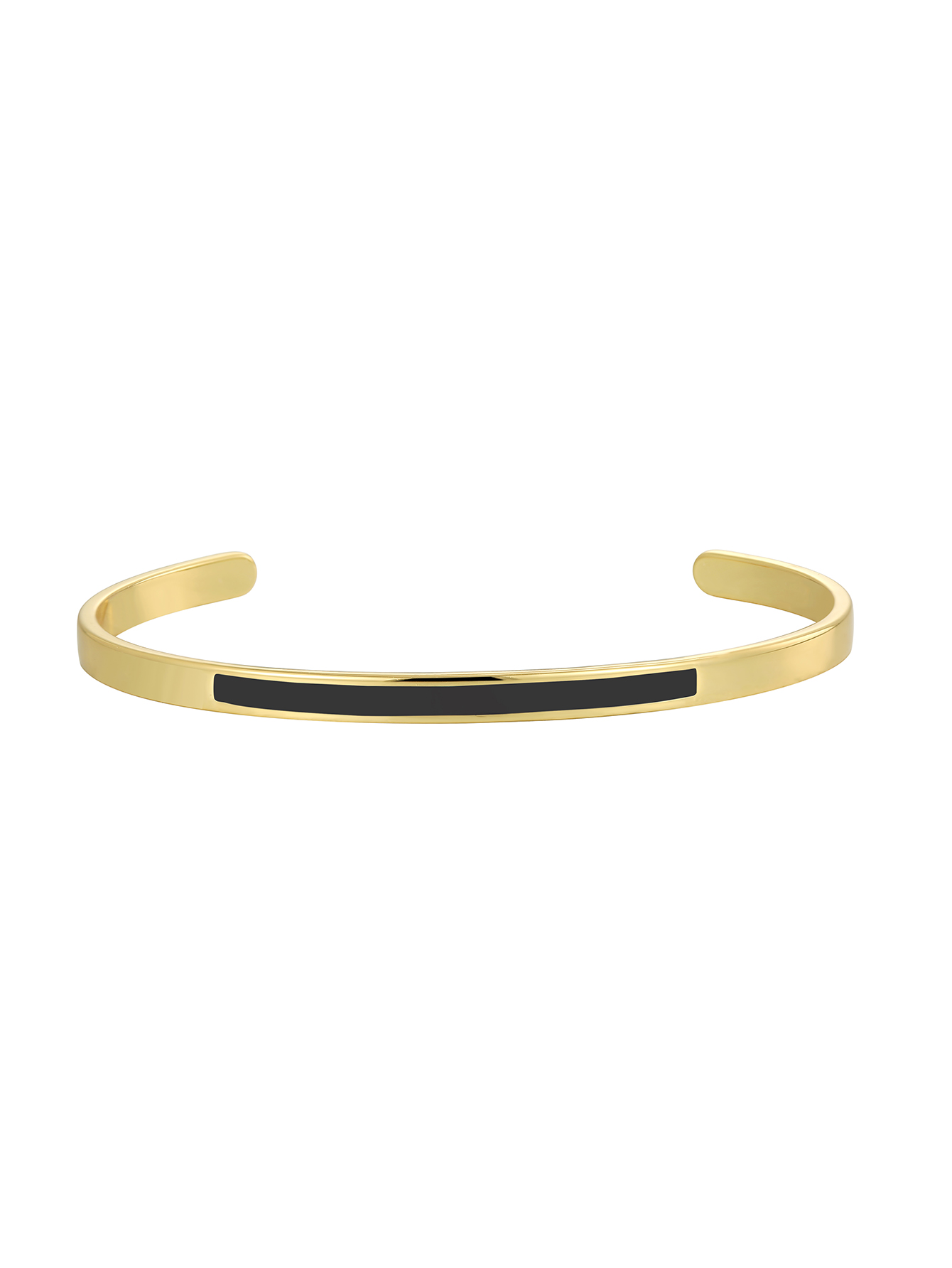 Simple Style Solid Color Copper Enamel Plating 18k Gold Plated Cuff Bracelets display picture 4
