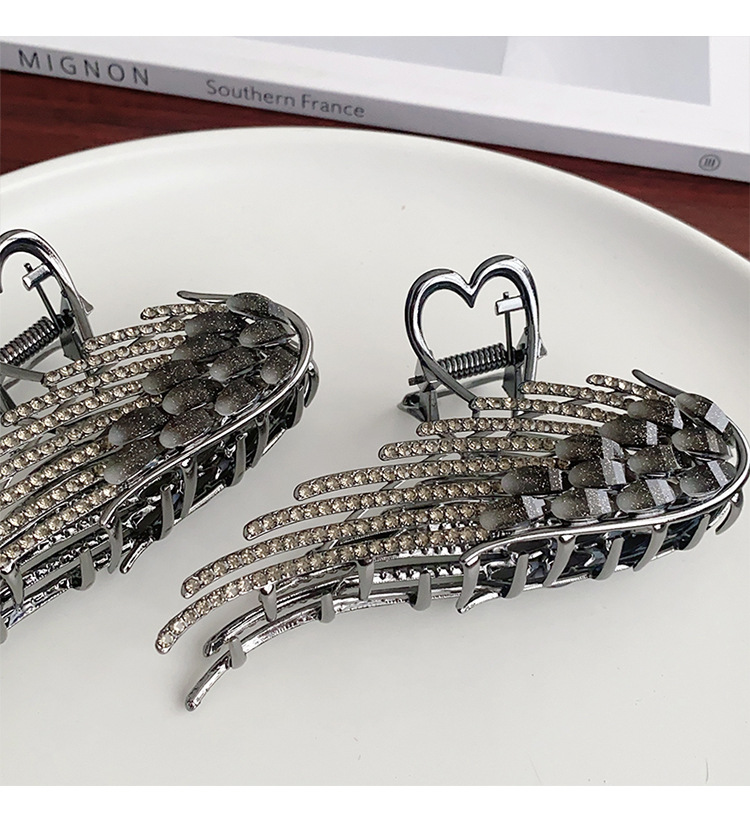 Simple Style Wings Alloy Hair Claws display picture 5