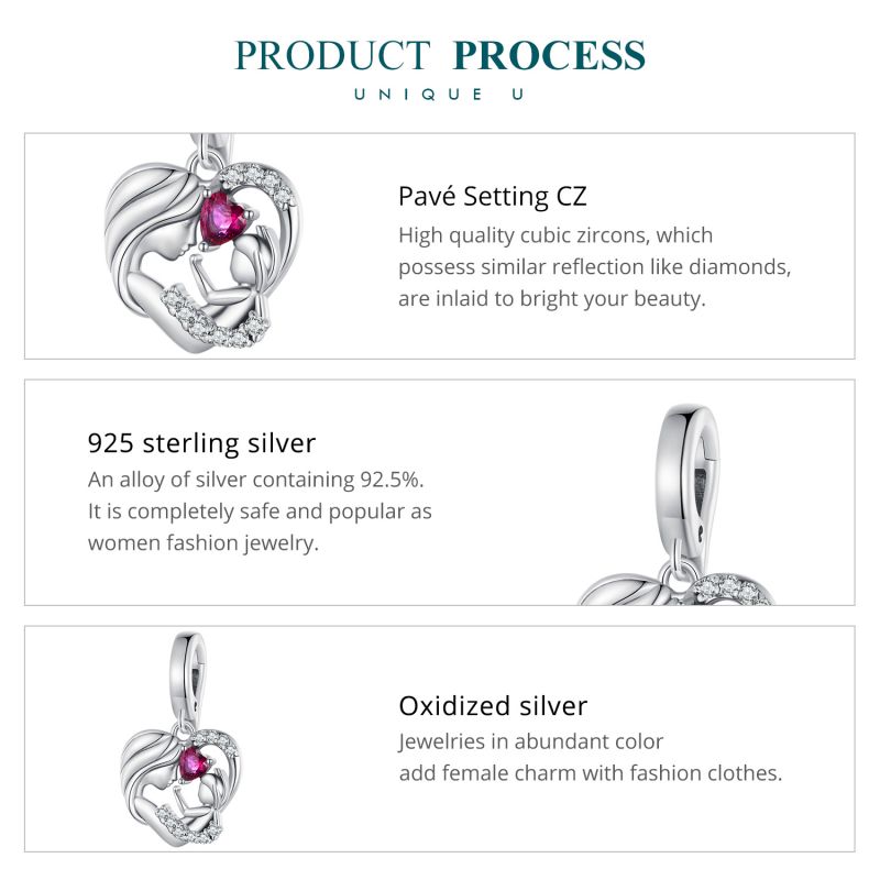 Casual Sunflower Dinosaur Peach Sterling Silver Inlay Glass Zircon Jewelry Accessories display picture 11