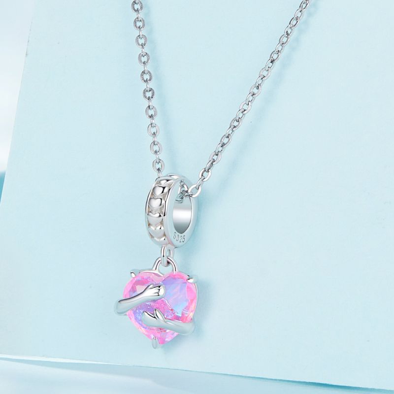 Casual Sunflower Dinosaur Peach Sterling Silver Inlay Glass Zircon Jewelry Accessories display picture 28