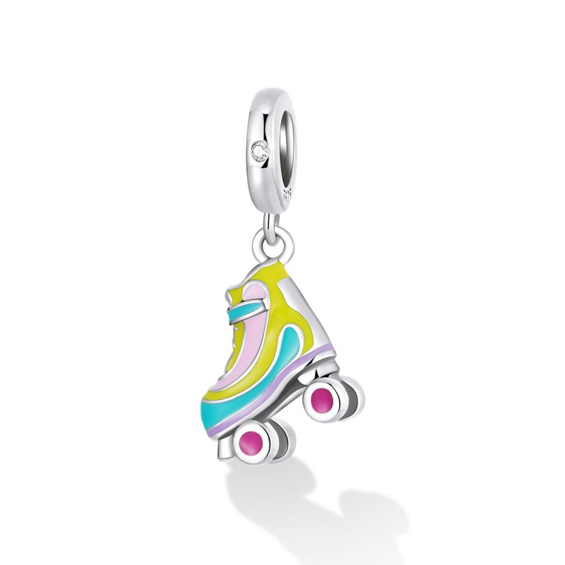 Casual Shiny Colorful Sterling Silver Inlay Zircon Jewelry Accessories display picture 4