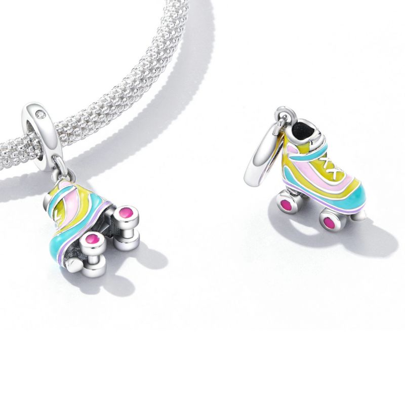 Casual Shiny Colorful Sterling Silver Inlay Zircon Jewelry Accessories display picture 7
