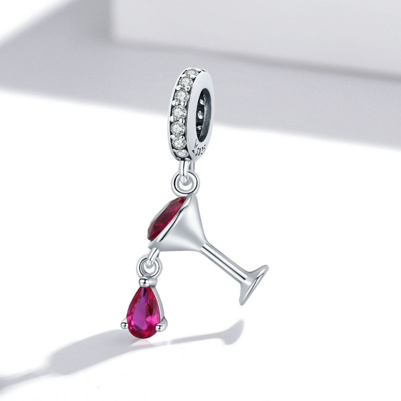 Casual Shiny Colorful Sterling Silver Inlay Zircon Jewelry Accessories display picture 12